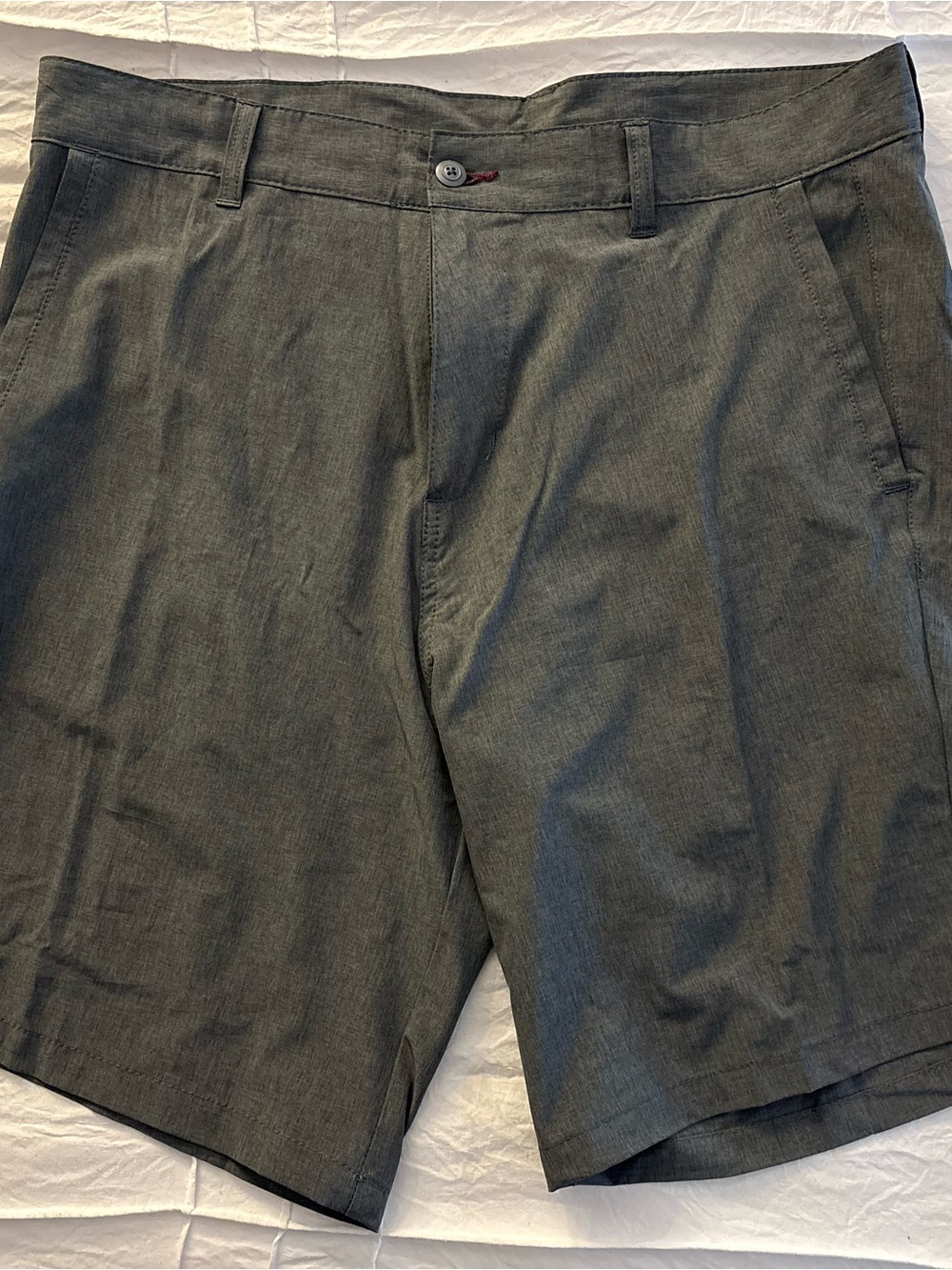 Men’s Burnside Shorts Black/Gray Size 40